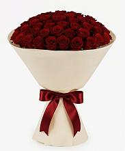 Букет 101 Бордовая роза Блэк Бакарра #REPLACE_PRED# Дагестанских огнях