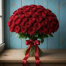 Букет Красные розы Блэк Меджик #REPLACE_PRED# Дагестанских огнях