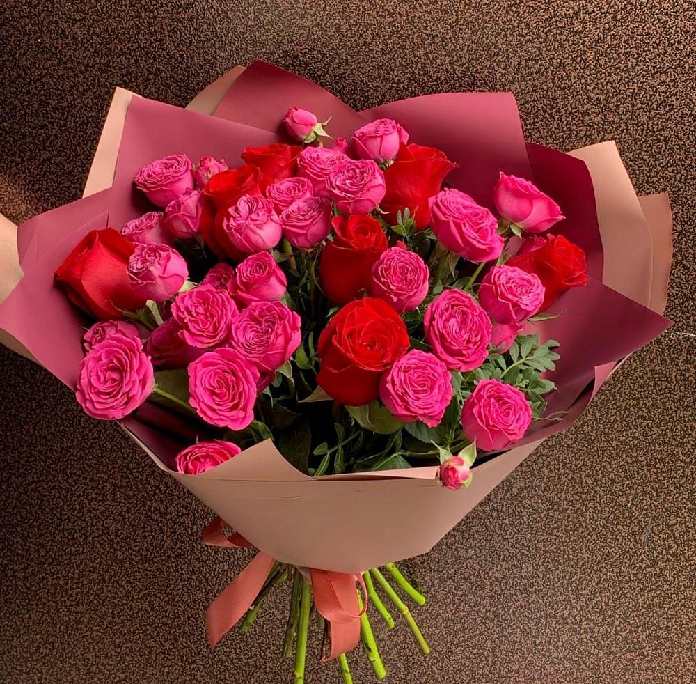 Букет В объятьях нежности в Дагестанских огнях