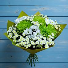 Букет цветов из:  Хризантемы в Дагестанских огнях