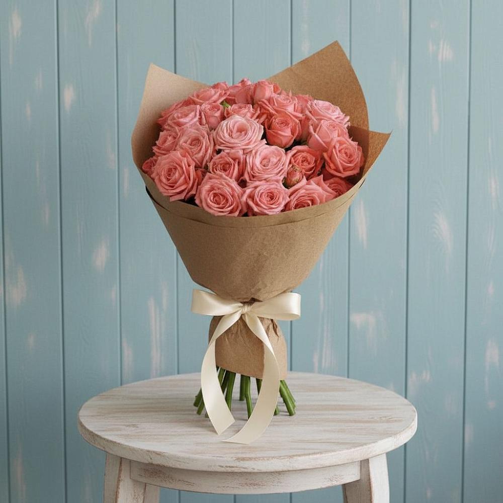 Букет цветов из: Розы в Дагестанских огнях