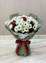 Букет цветов из:  Хризантемы в Дагестанских огнях