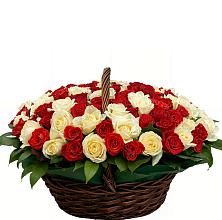 Премиум букет из: Розы в Дагестанских огнях