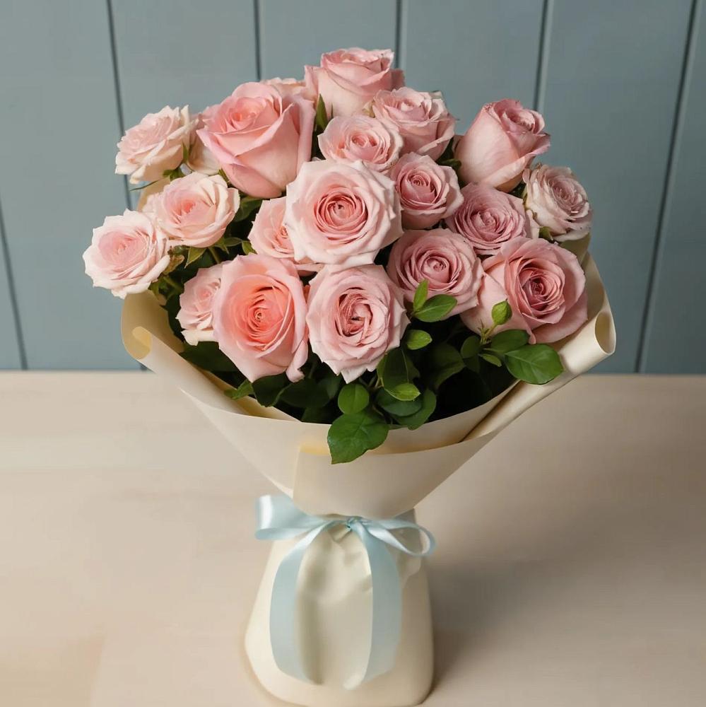 Букет Розовый шарм в Дагестанских огнях